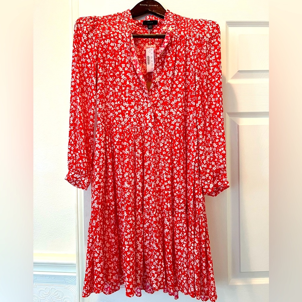 J Crew midi dress